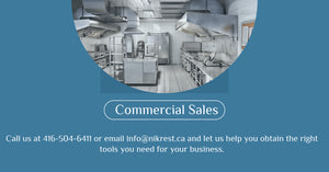 restaurant equipment and commercial sales