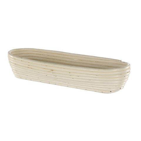 Banneton Oval Bread Proofing Basket - 1.5 Kg Dough, 16" x 6" x 3" deep