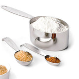 measuring spoons / measuring cup combo set, s/s by Cuisipro