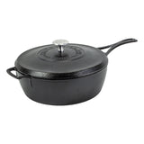 cast iron cookware, Lodge, Blacklock, deep skillet, 4 qt