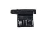 server's pouch, wallet style, black leatherette
