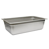 steam pans, 24 gauge s/s, anti-jam, full hotel size