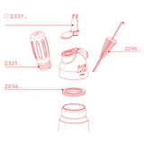 whip creamer, Easy Whip PLUS, ½ litre, made in Austria