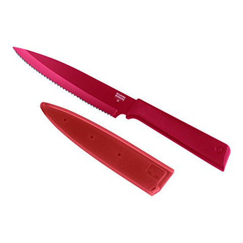 utility knife, Colori by Kuhn Rikon, serrated