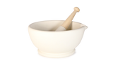 mortar & pestle, MILTON BROOK   12" / 31.5CM DIAMETER / SIZE 10