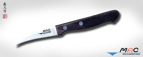 MAC knives, CHEF SERIES, bird's beak turning knife, 2.5" (PK-25)
