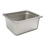steam pans, 24 gauge s/s, anti-jam, ½ size