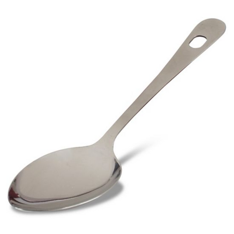 plating spoon, solid, s/s