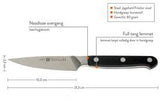 paring knife, Zwilling Pro by Henckels, made in Germany