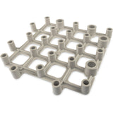 Floor rack system, 12" x 12" grey
