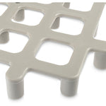 Floor rack system, 12" x 12" grey