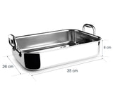 roast pan, XHD, s/s