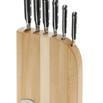 Knife block set, w / 6 knives, floor model, In-Store pickup only!