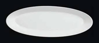 oval platter, "Classic Cafe" from Steelite, 15.75" x 5.5"