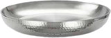 Seafood tray, s/s, 12" insulated & hammered