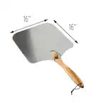 Pizza Peel, 14" x 16" w/ folding handle