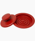 burger press, plastic