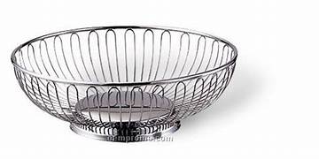 bread / fruit basket, oval, s/s