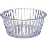 ramekins, clear plastic by Carlisle, made in USA "CLEAR-OUT"