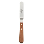 off set s/s spatula, wood handle, made in Japan