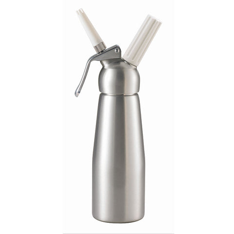 whipped cream machine, 1/2 L, aluminum, Mosa