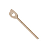 wood spoons, slotted, beech hardwood H/D, made in France