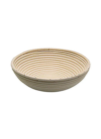 Banneton Round Bread Proofing Basket - 2 Kg Dough, 12" diameter