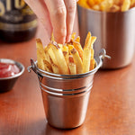 mini-buckets, plain, S/S