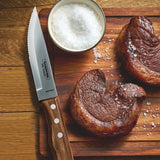 steak knives, Jumbo, by Tramontina, made in Brazil