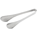 tongs, perforated, serving