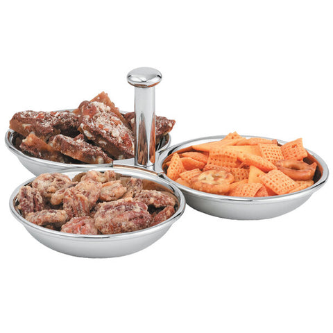 condiment server, 3 compartment by Vollrath