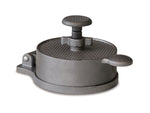 burger press, adjustable, single