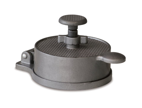 burger press, adjustable, single