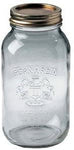 Mason jars, 32oz, made in USA, narrow neck