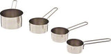 measuring cups, 4pc set, s/s by Browne