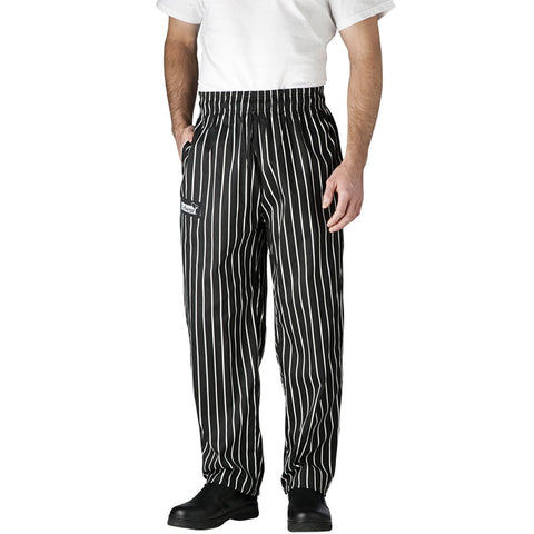 chef's pants by Chef Wear, Ultimate, black chalkstripe