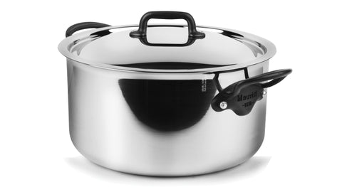 cookware, Mauviel, 8.8 Litre stew pot w/ lid 5ply S/S, M'cook