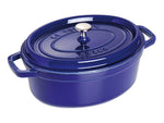 cast iron Dutch oven, 3.25L, oval by Staub, made in France