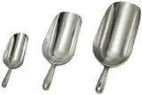 scoops, aluminum, round bottom