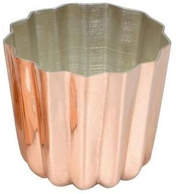 cannele Bordelais molds, tin-lined copper, made in France