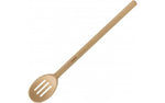 wood spoons, slotted, beech hardwood H/D, made in France