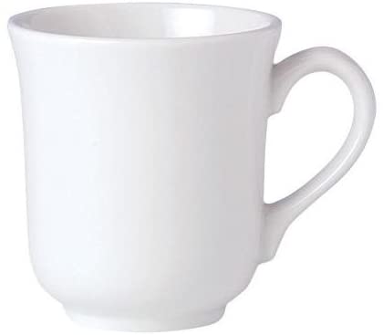 coffee mugs, white, 10oz by Steelite "CLEAR-OUT"