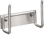 pizza peel wall rack, chrome on steel