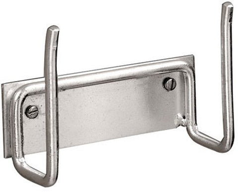 pizza peel wall rack, chrome on steel