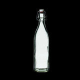 swing top square bottles, made in Italy
