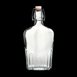 swing top glass flasks, made in Italy