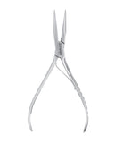 fish bone pliers, solid s/s, made in Germany