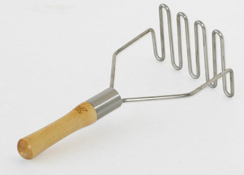 potato masher, 10" - wood handle - Best Manufacturing Inc