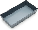 tart tins, rectangular, non-stick