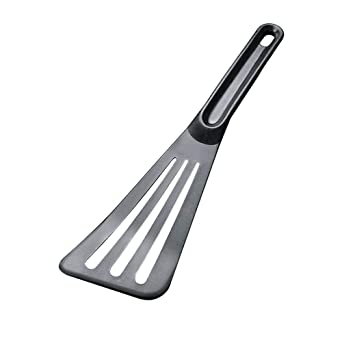 slotted spatula, gray, made in France by Matfer